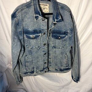 True Religion Light Blue Denim Jacket